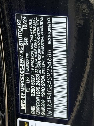 2025 Mercedes-Benz C 300 C 300