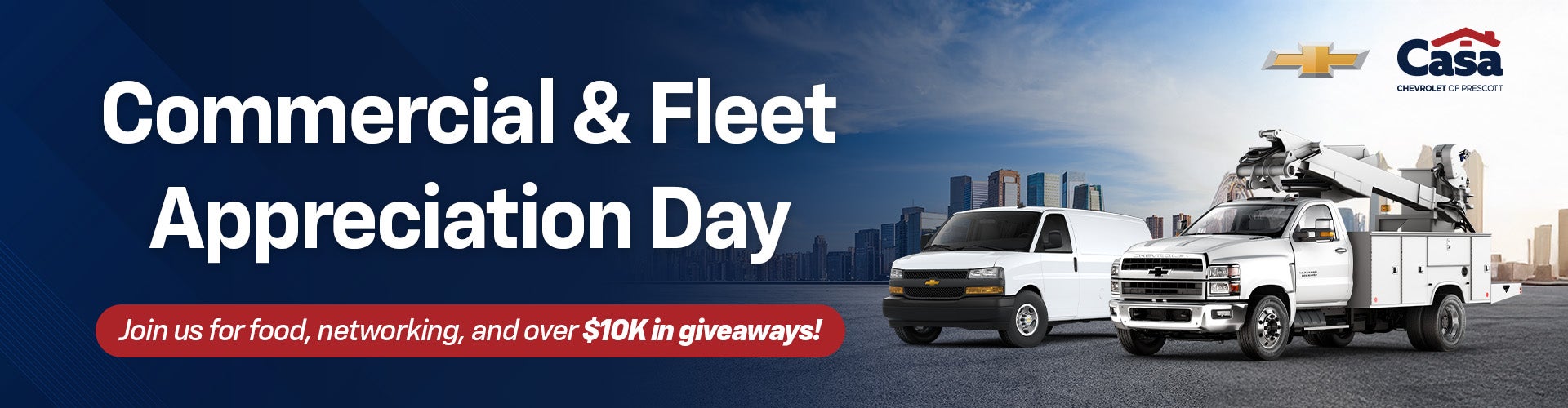 Commercial & Fleet Appreciation Day Banner