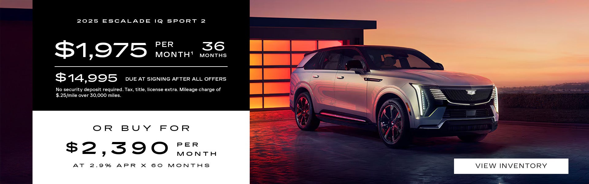 2025 Cadillac Escalade IQ – Sport 2