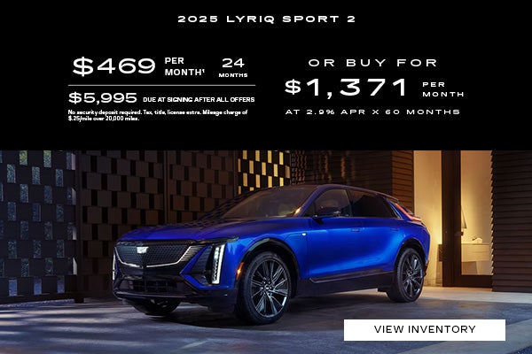 2025 Cadillac LYRIQ – Sport 2