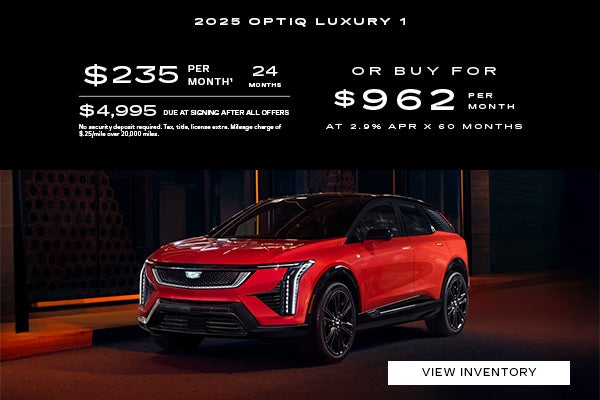2025 Cadillac OPTIQ – Luxury 1