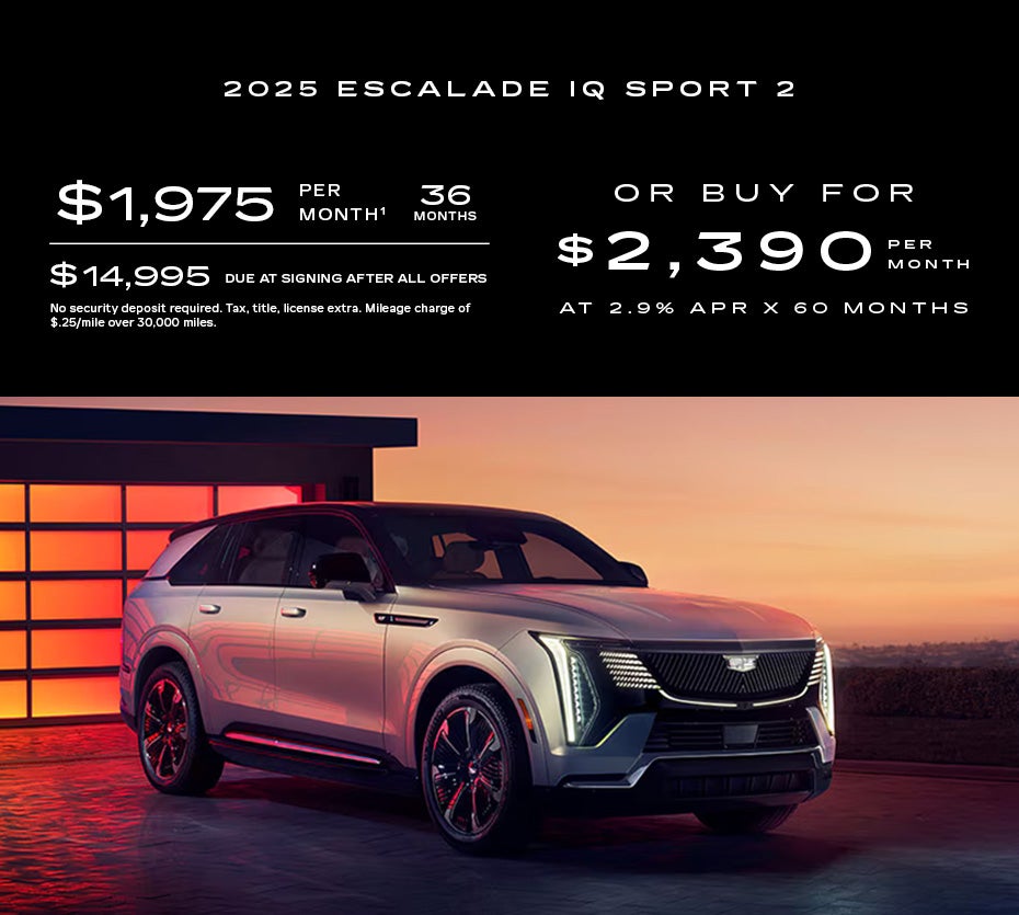 2025 Cadillac Escalade IQ – Sport 2