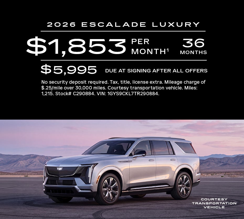 2026 Cadillac Escalade Luxury