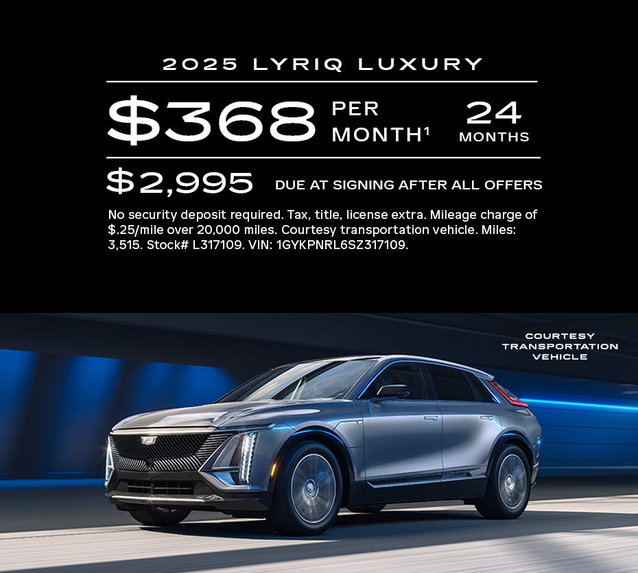 2025 Cadillac Lyriq Luxury