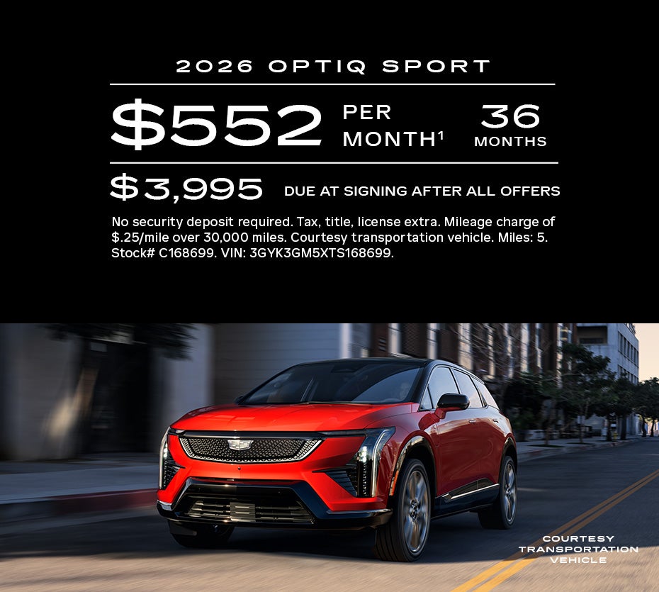 2026 Cadillac Optiq Sport