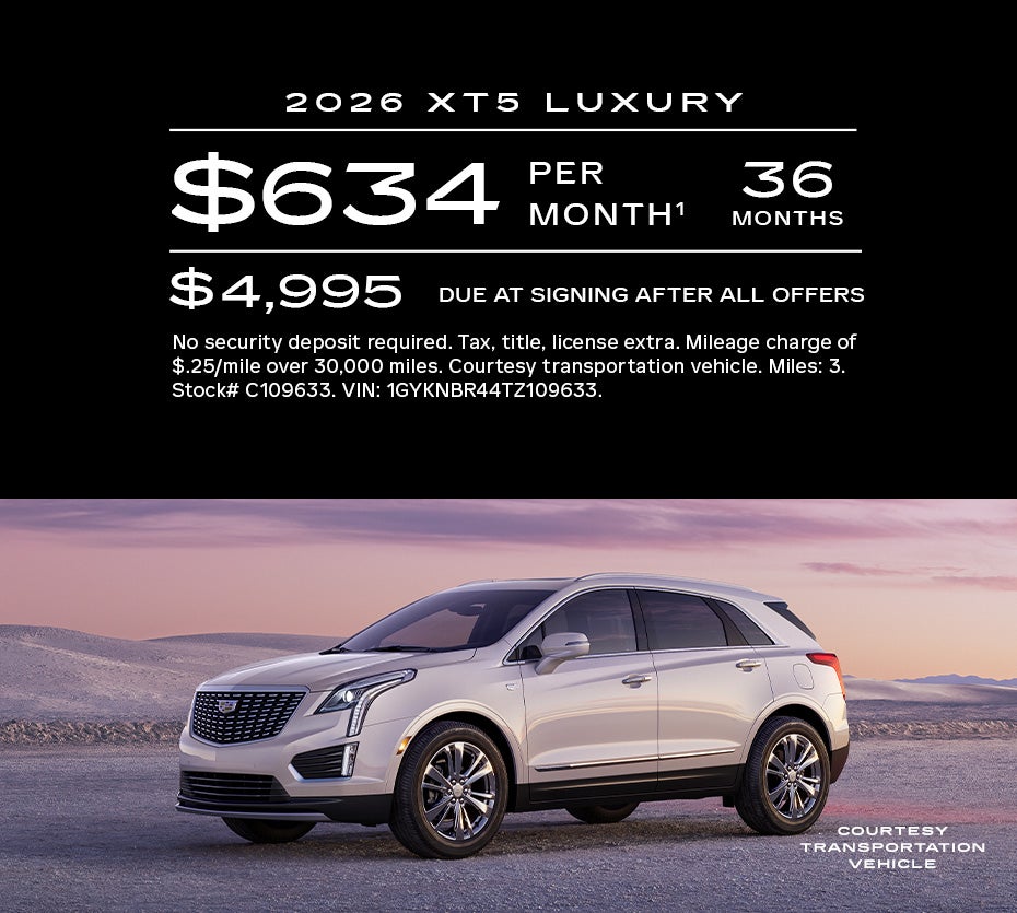 2026 XT5 Luxury