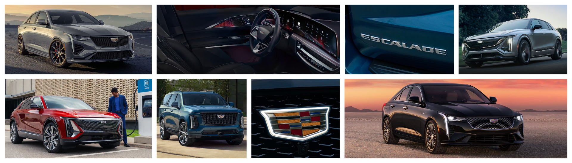Cadillac Model Collage