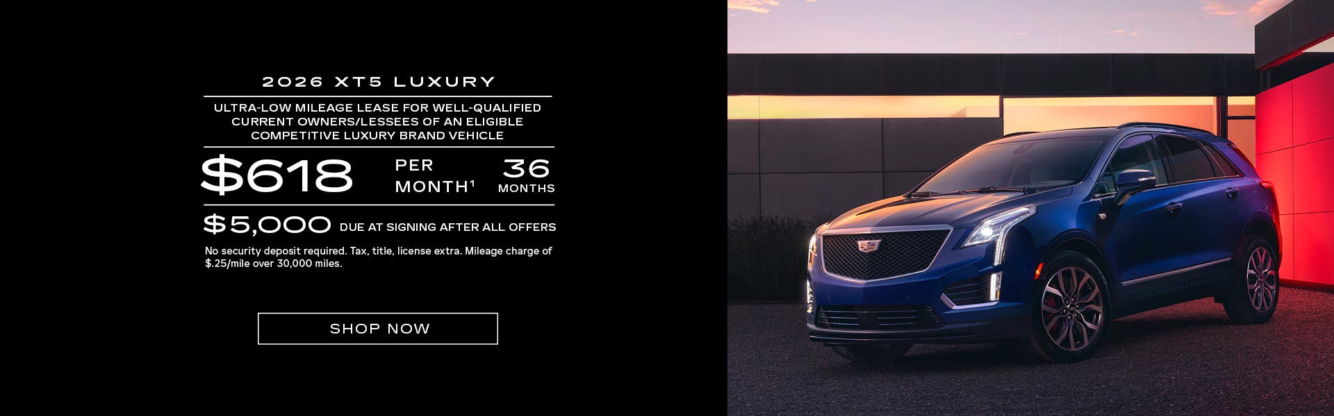 2026 Cadillac XT5 Luxury