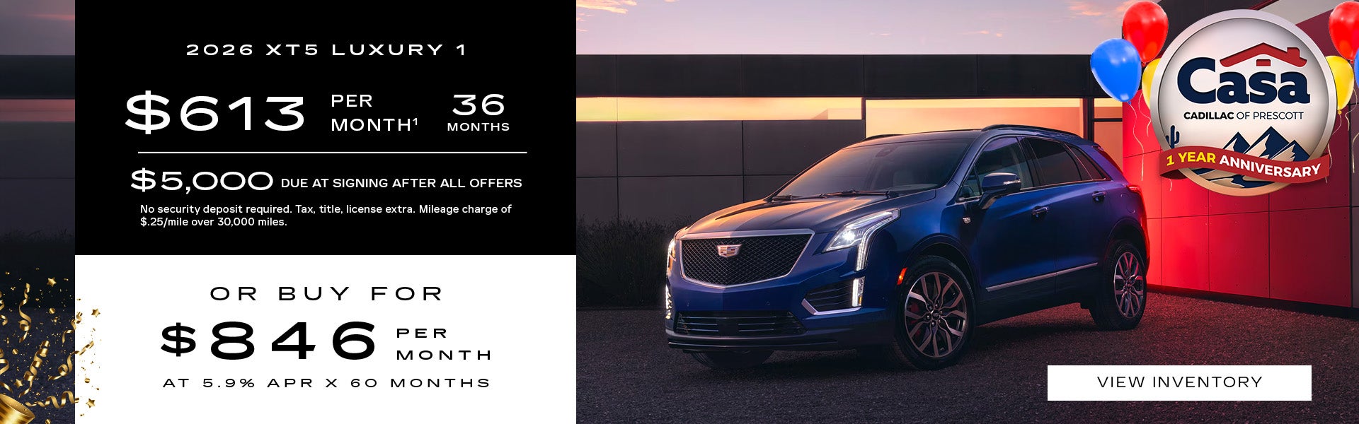 2026 Cadillac XT5 Luxury