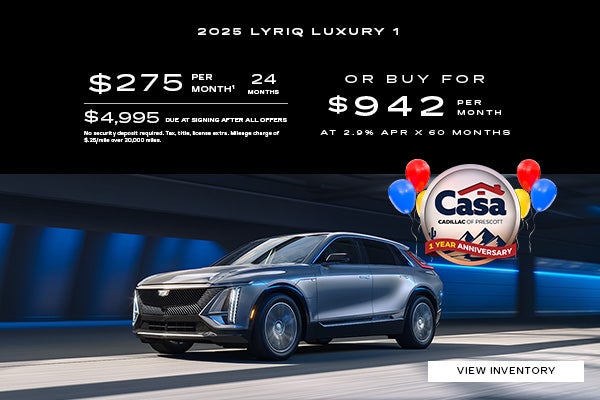 2025 Cadillac LYRIQ – Luxury Level 1