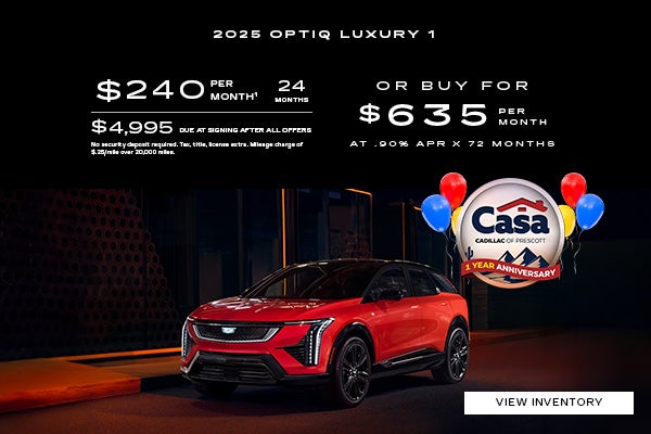 2025 Cadillac OPTIQ – Luxury 1
