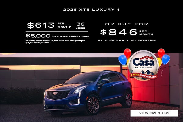 2026 Cadillac XT5 Luxury