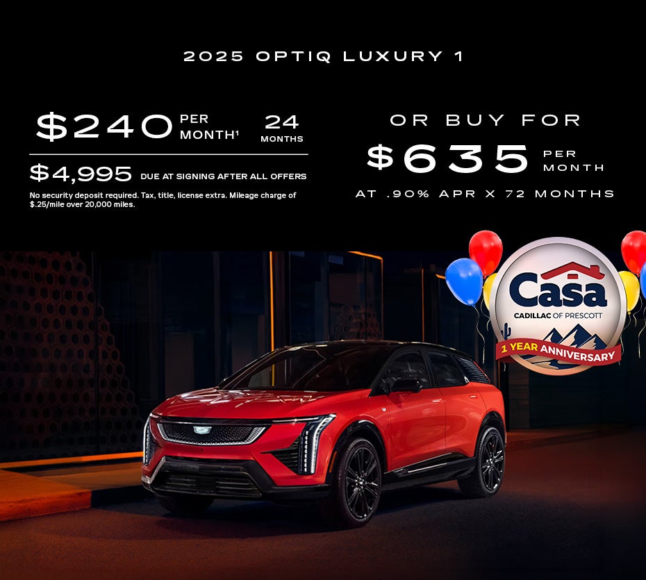 2025 Cadillac OPTIQ – Luxury 1