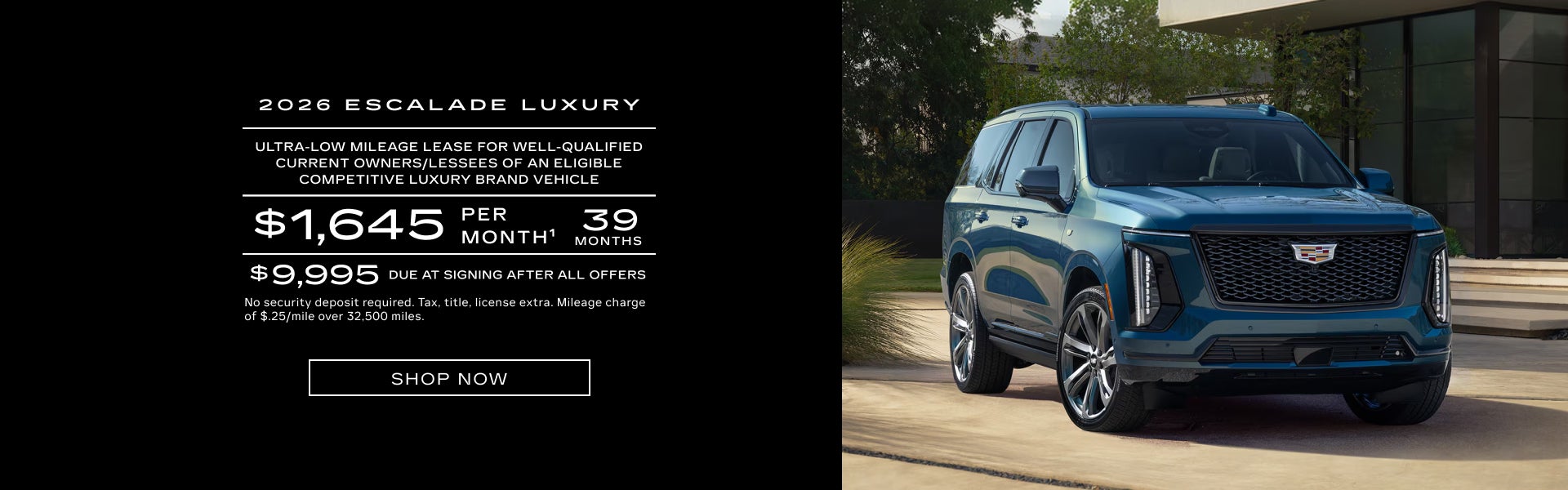 2026 Cadillac Escalade Luxury