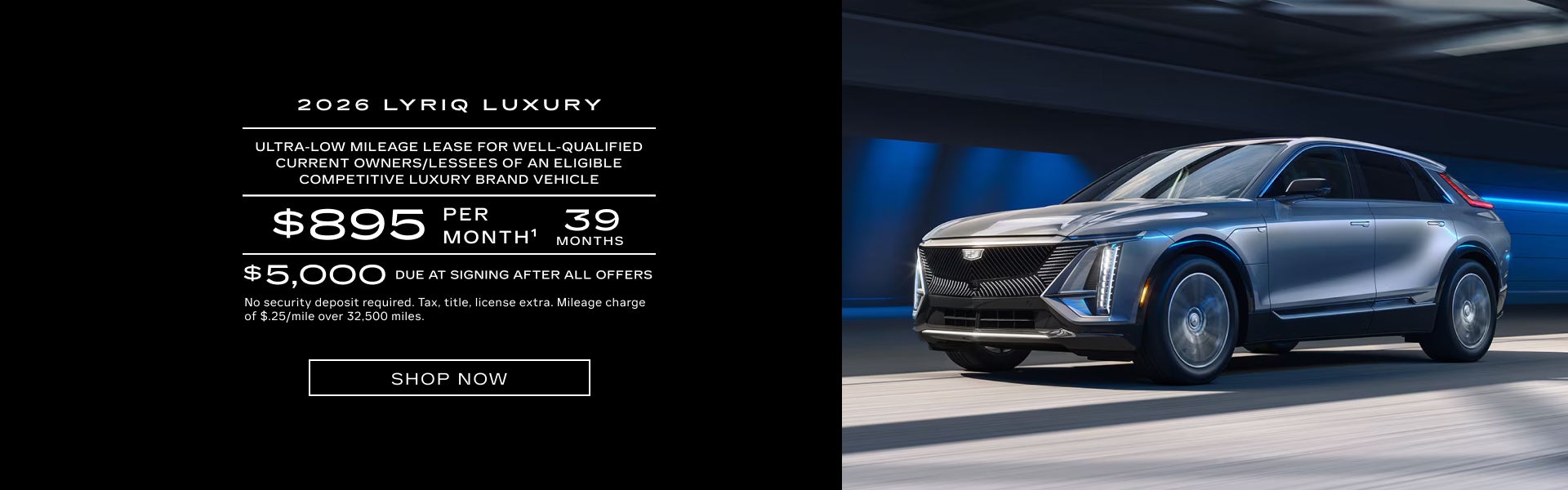2026 Cadillac Lyriq Signature Luxury