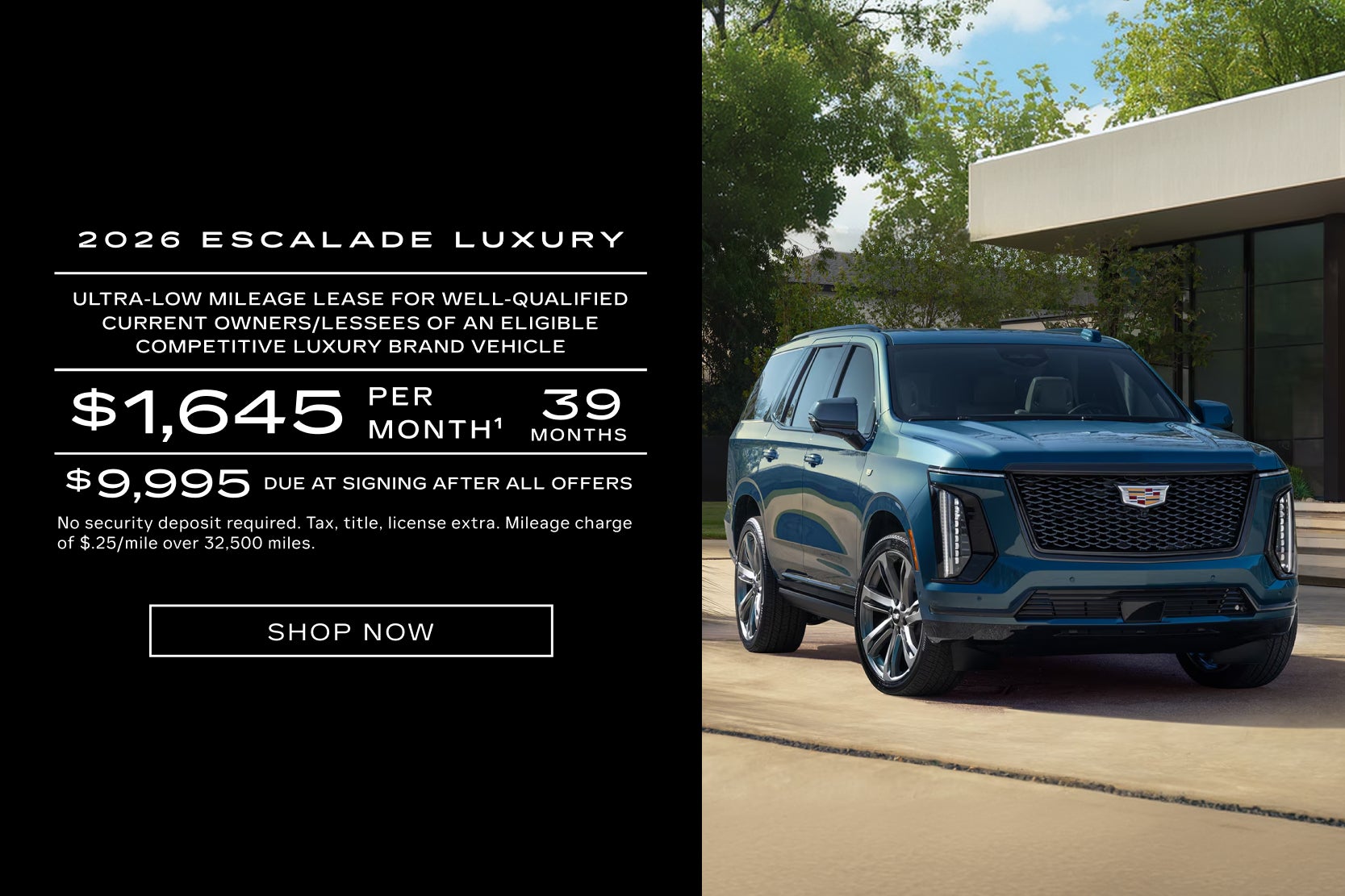 2026 Cadillac Escalade Luxury