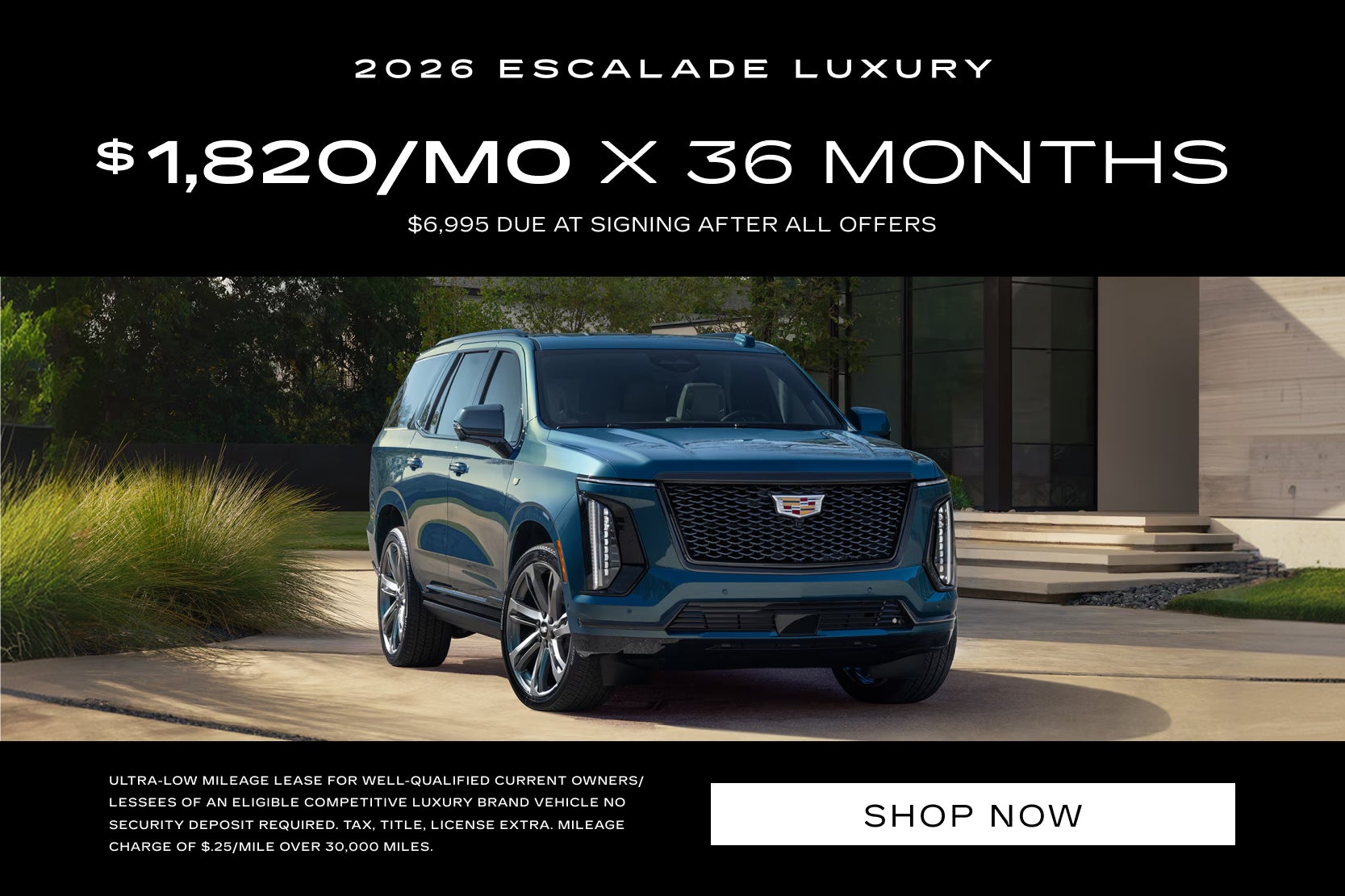 2026 Cadillac Escalade Luxury