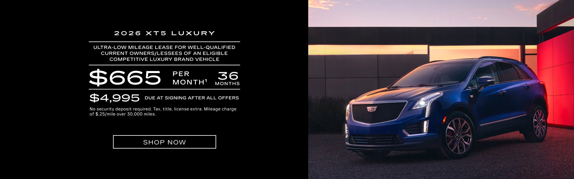 2026 Cadillac XT5 Luxury